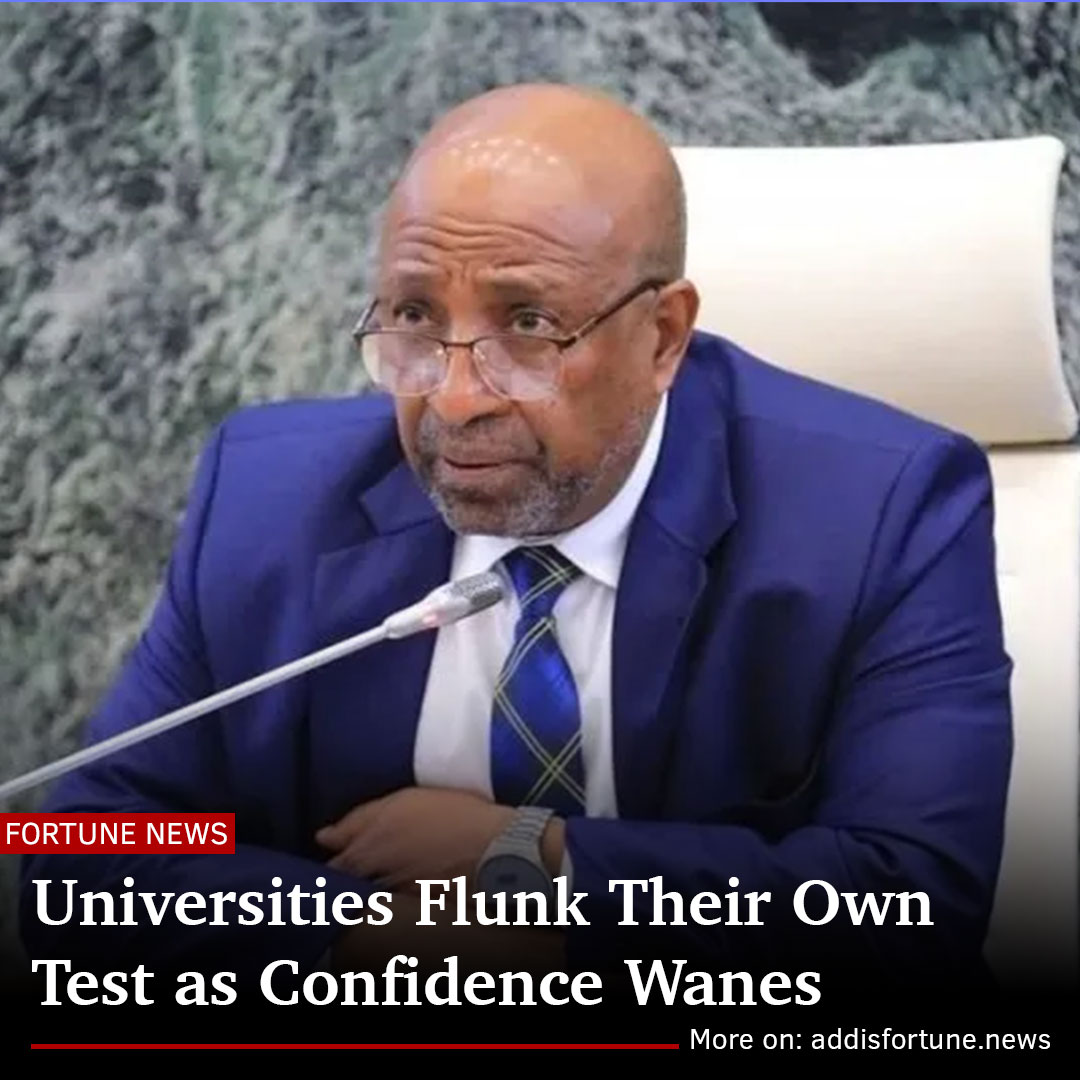 addis_fortune's tweet photo. Private colleges are feeling the blow the hardest, as families question the worth of their degrees after dismal test outcomes. #HigherEducationCrisis #ExitExam #UniversityReform #EthiopianUniversities #StudentStruggles
Read more - https://t.co/pMS5vtrAjb https://t.co/9Rem9bE2HN