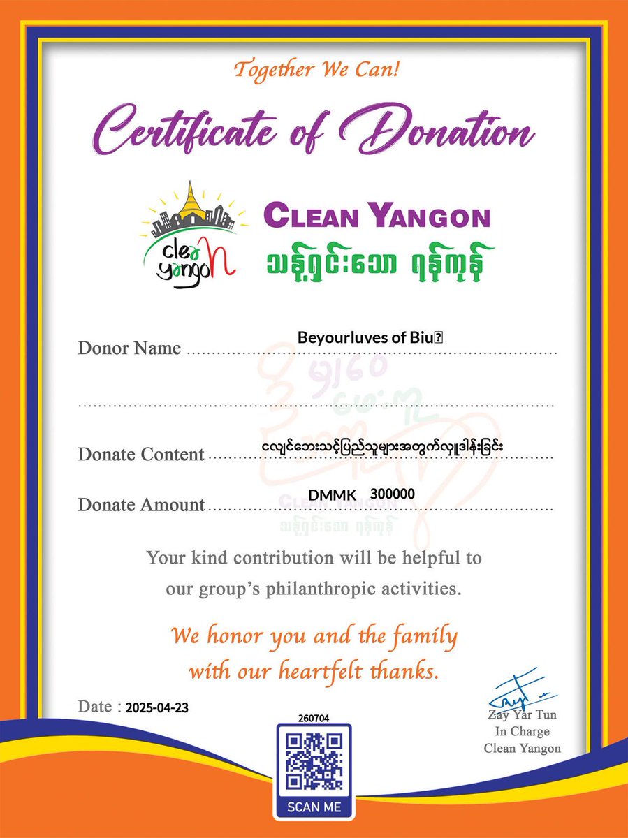 YmY_Is_Luved's tweet photo. Last but not least, our donation goes to one of the trustworthy local organisations. We donated under the name of "Beyourluves of Biu"... 💙

Thank you for helping those in need. May your kindness return to you many times over. 🙏

#Beyourluve
#BuildJakapan https://t.co/nvPphOu1Ys