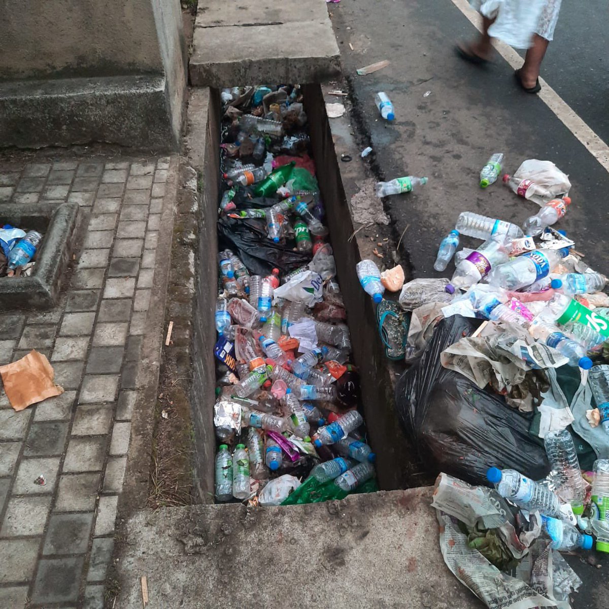 No amount of system change will help here
#CleanSriLanka should  be a mindset on all the cirizens
