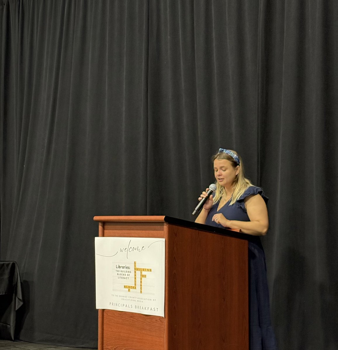 Principals Breakfast in honor of our amazing media specialists kicked off this morning.  Allison Kibbey shared “why the world needs more media specialist like you” We agree! <a href="/OCPSnews/">ocpsnews</a> <a href="/CDLocps/">Curriculum and Digital Learning</a>