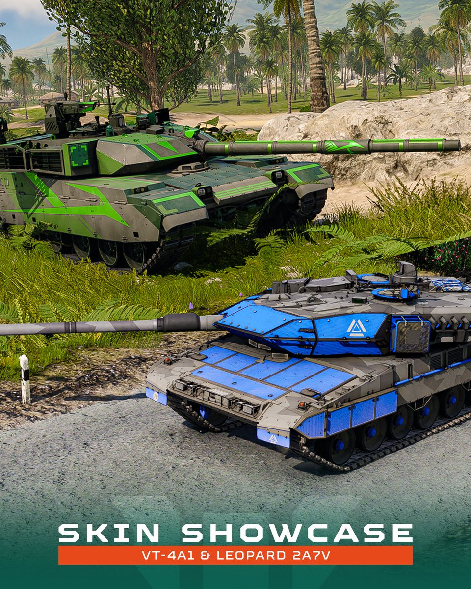 🏆WTCS ESPORT TROPHY I - SKIN SHOWCASE🏆

Fresh armor rolling in! 

1⃣"Spirit Guardian" on the Chinese VT-4A1
2⃣"Nemesis" on the German Leopard 2A7V

Soon in the WTCS Esport Trophy I🔥

📸More pics here : discord.gg/wt-esport

#WTCS