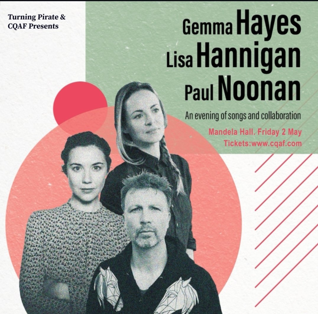 BELFAST friends! <a href="/ConchurWhite/">Conchúr White</a> will be playing at <a href="/mandelahall/">Mandela Hall, Belfast</a> on Fri 02 May for <a href="/Cqaf/">Cathedral1/4ArtsFest</a> opening for Lisa Hannigan, Gemma Hayes &amp; Paul Noonan.  TICKETS cqaf.ticketsolve.com/ticketbooth/sh…