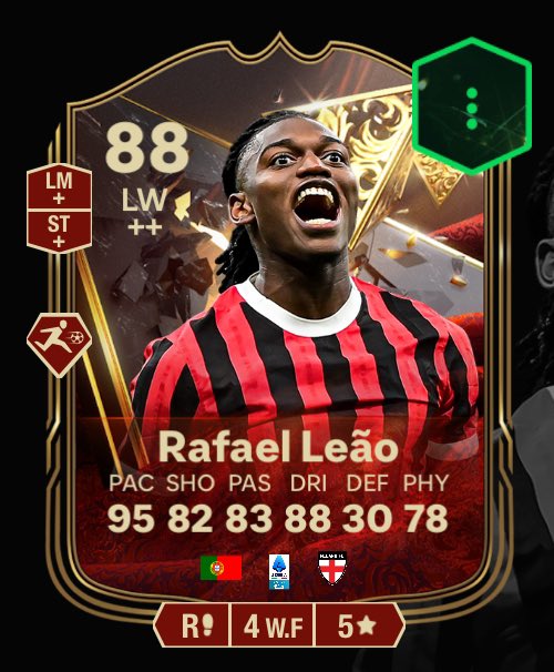 liambdaviss's tweet photo. @FutPoliceLeaks Leao to fit majority of upcoming evos!!!! https://t.co/sX7GD919bn