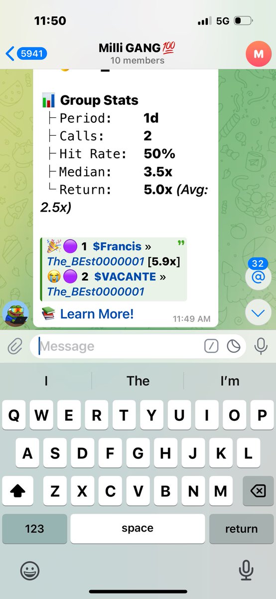Am wild just that you guys haven’t noticed yet 
I opened a tg calls group Comment to get added