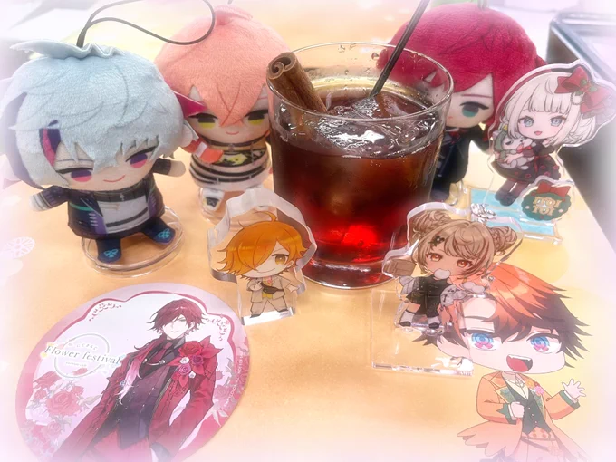 名古屋のアニカフェ〆てきました!ゆぐの全員、流石に来週連れてけないから、子どもたち全員も食べ納めです 