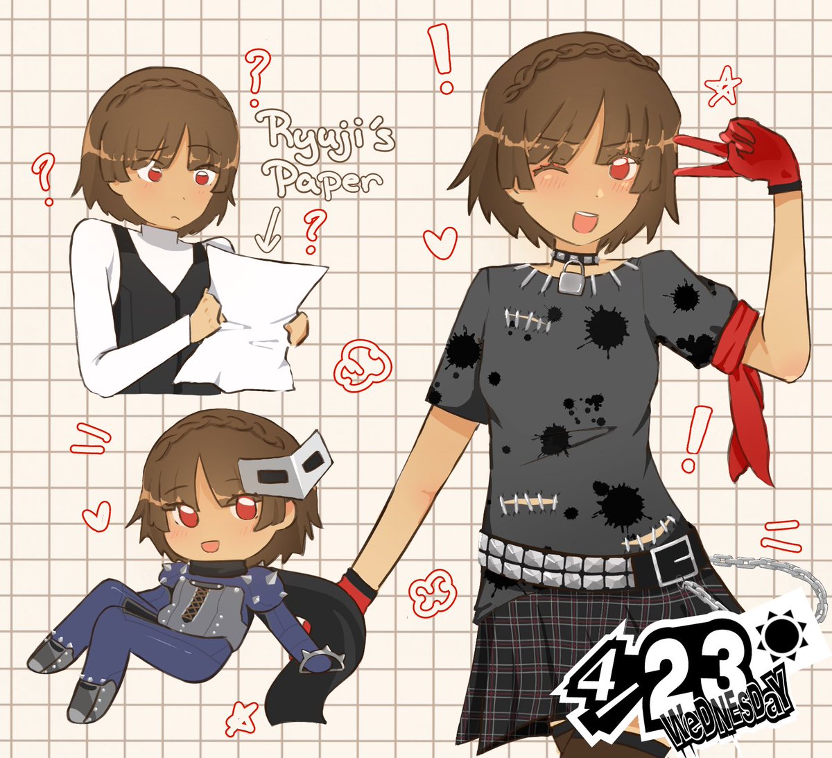 happy birthday makoto!! #新島真生誕祭2025 #p5r