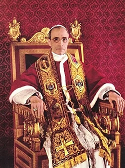 trad_west_'s tweet photo. Every Pope leaves behind his old name the moment he’s elected. 

But why? And how do they choose their new one?

Let’s break down the sacred tradition, symbols, and history of papal names - a thread 🧵✝️🇻🇦 https://t.co/weLURVMtzb