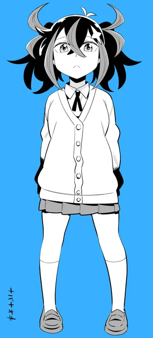 おはようございますヒカリちゃんを描きましたFM-Aマシンも早く作らんとな#イラスト#illustration 