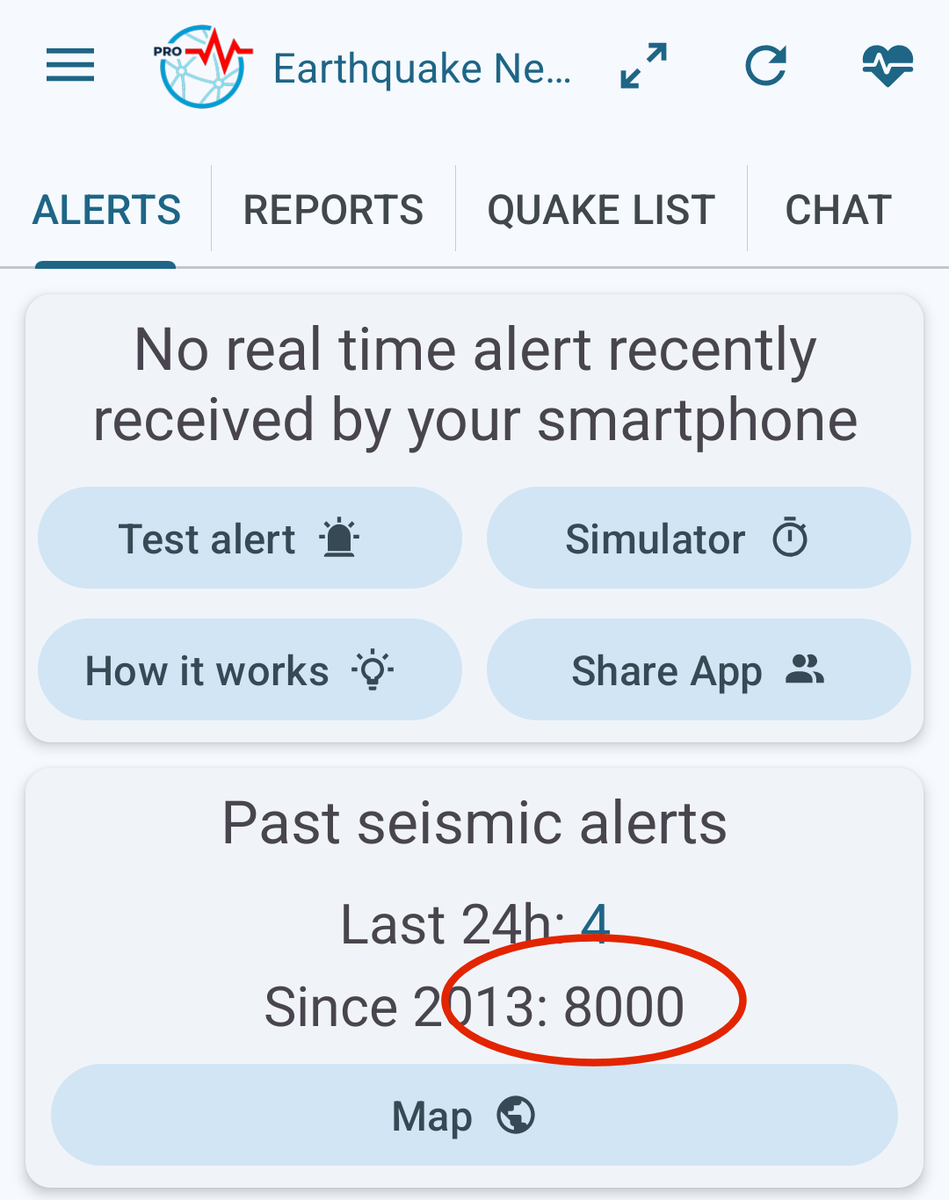 SismoDetector's tweet photo. All numbers are the same, but our 8000th #earthquake detection since 2013 was today near #Istanbul. If you are not yet part of the Earthquake Network, install the app now from https://t.co/xGdZDGp5UX to receive real-time alerts directly on your smartphone https://t.co/uuzlv4fGiU