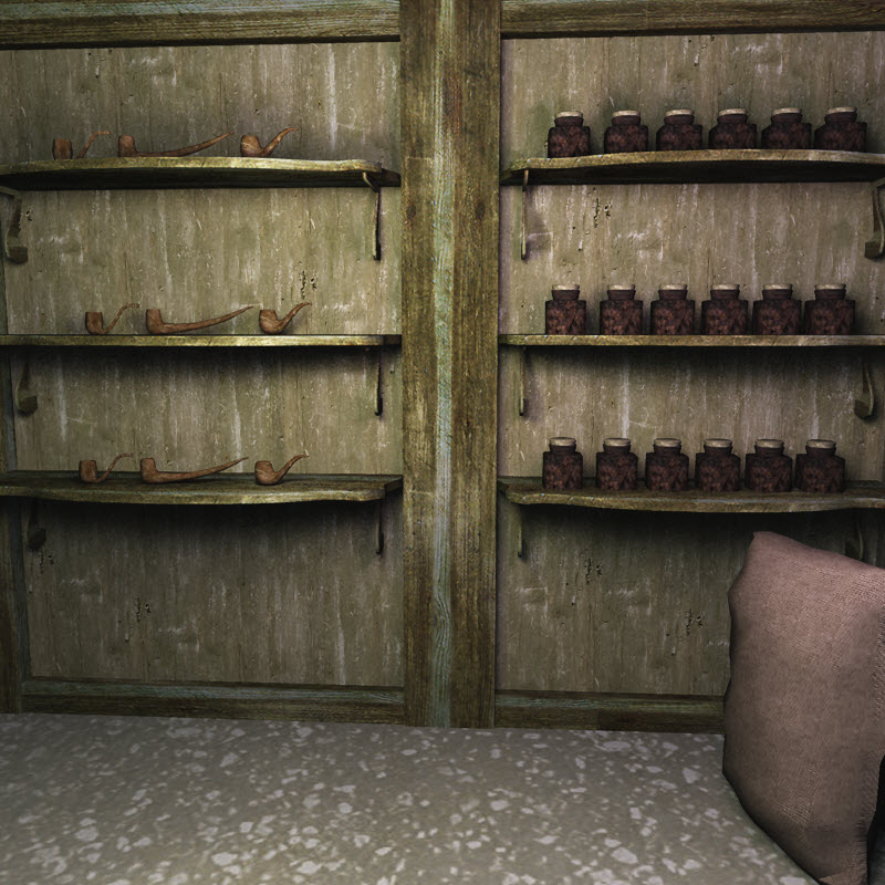 meshbox's tweet image. A second look at #Halfling Tobacconist Shop 3D model for #Blender , 3DSMAX, #Poser3D | DAZStudio and more #gamedev and animation licensing and available at @mirye  bit.ly/43XrI8g6