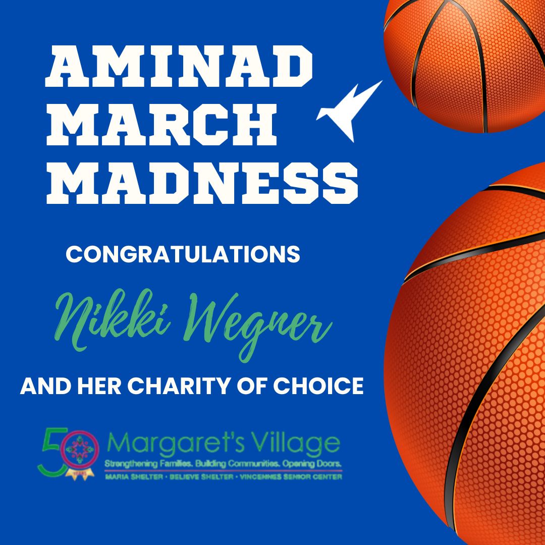 Aminad Consulting (@aminadconsult) on Twitter photo Aminad’s March Madness competition came down to the wire this year, with a thrilling finish that kept everyone on edge until the very end. Congratulations to Nikki Wegner, whose winning bracket secured a $250 donation to <a href="/margsvillage/">Margaret's Village</a>!
Learn more: margaretsvillage.org Aminad’s March Madness competition came down to the wire this year, with a thrilling finish that kept everyone on edge until the very end. Congratulations to Nikki Wegner, whose winning bracket secured a $250 donation to <a href="/margsvillage/">Margaret's Village</a>!
Learn more: margaretsvillage.org