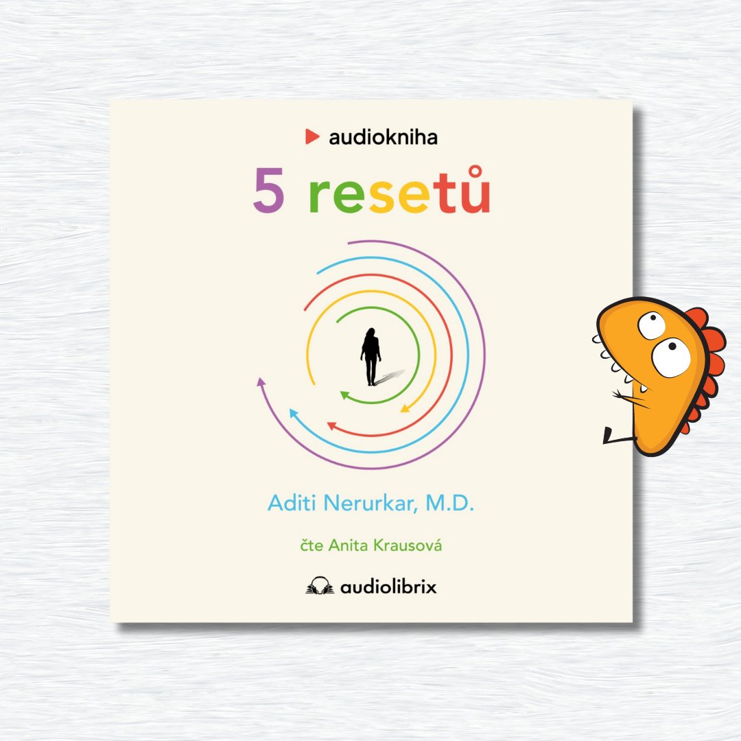 Nová audiokniha 5 resetů z našeho nakladatelství vám ukáže cestu k lepšímu zvládání stresu. 

Autorka Aditi Nerurkar, harvardská lékařka a odbornice na stres, sdílí své zkušenosti a nabízí praktická cvičení, která vám pomohou vyhnout se vyhoření.

go.audiolibrix.com/5-resetu-audio…