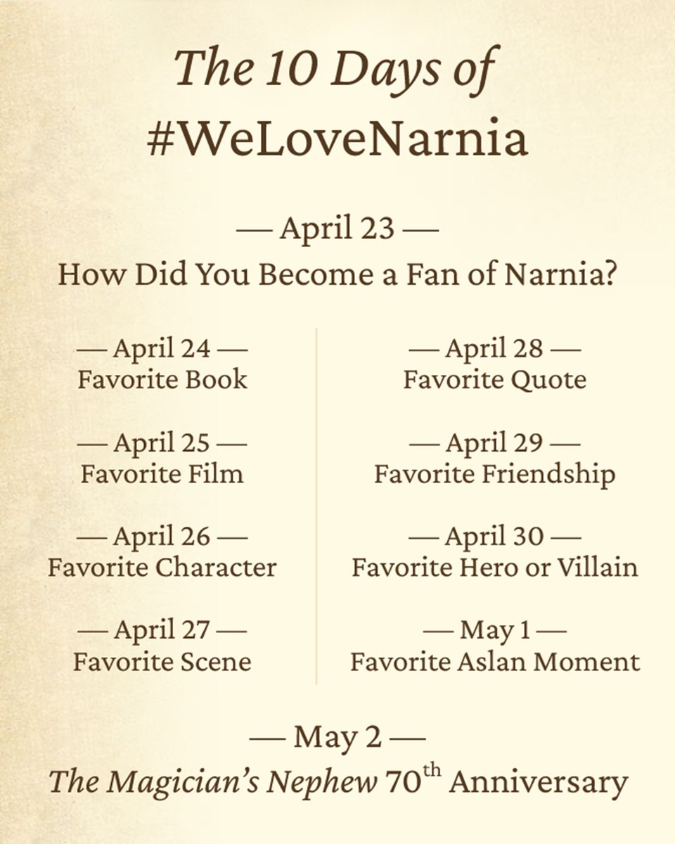 #01 from <a href="/NarniaWeb/">NarniaWeb</a>'s prompt list: Around 8 I read my mum's copy of The Lion, the Witch, and the Wardrobe. Narnia was special because it was the first time a world in a book became utterly real.
 
#WeLoveNarnia #TheLionTheWitchAndTheWardrobe #Narnia