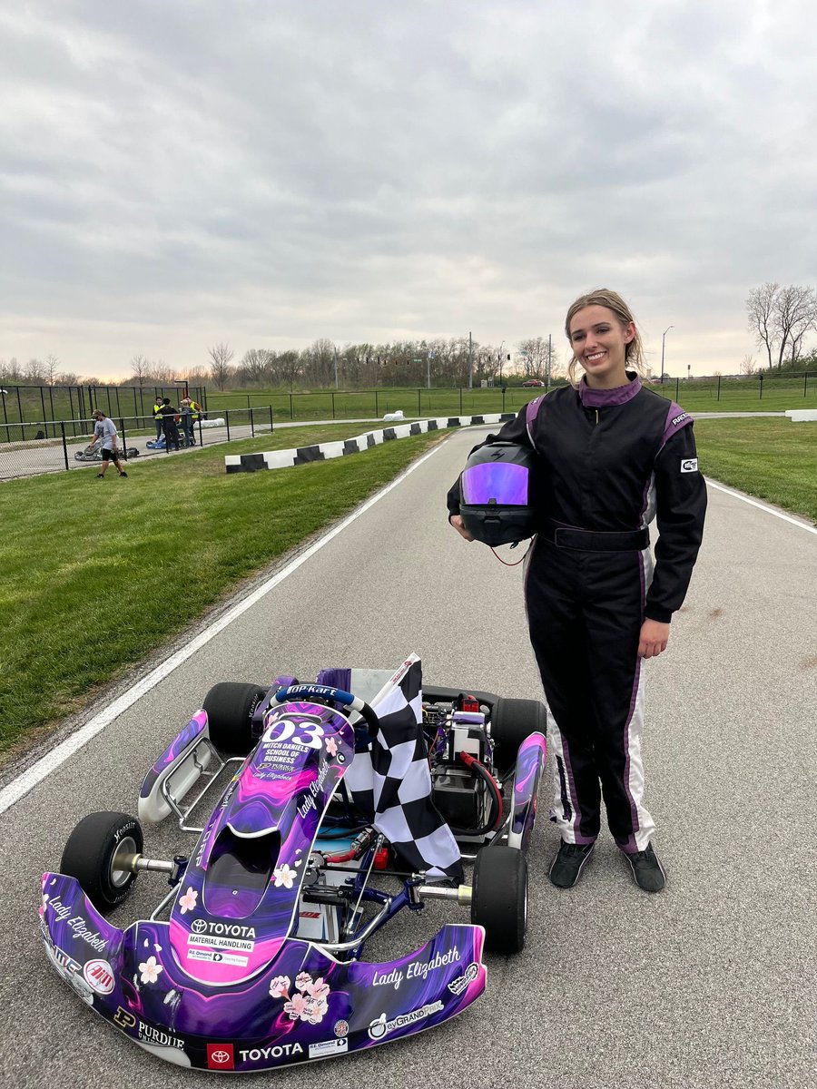 REDimondAssoc's tweet photo. R.E. Dimond was proud to sponsor 3 Purdue EV Kart teams at this year’s Grand Prix. Lady Elizabeth, the first all-female team, took 1st place, and Mitch Mobile finished 3rd.

Great work by students from the Dauch Center and Daniels School of Business.
🎥 https://t.co/FYc6YN8aUn https://t.co/3uKvnAWxYX