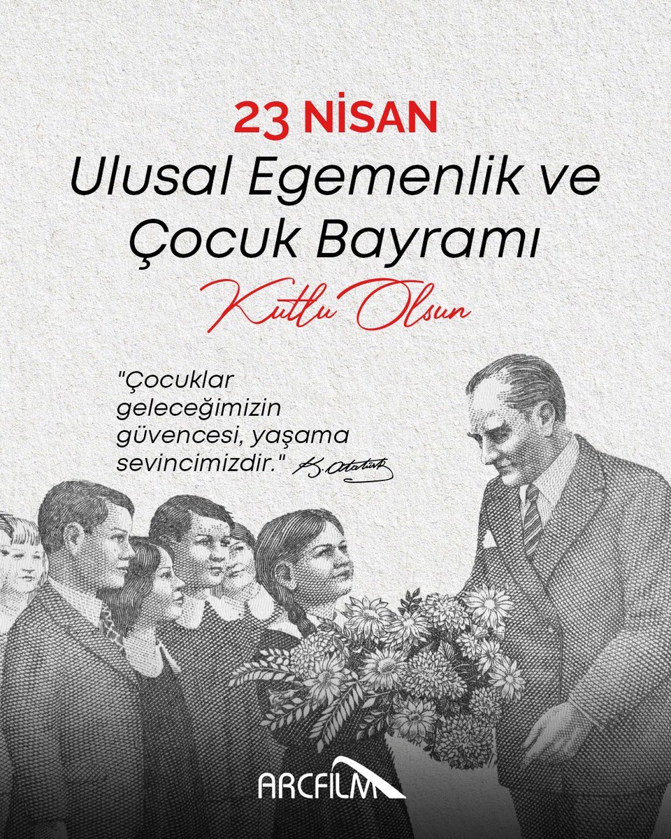 #23Nisan Ulusal Egemenlik ve Çocuk Bayramı Kutlu Olsun!🇹🇷