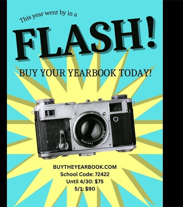 Time is running out to purchase your yearbook at the reduced rate!  buytheyearbook.com!