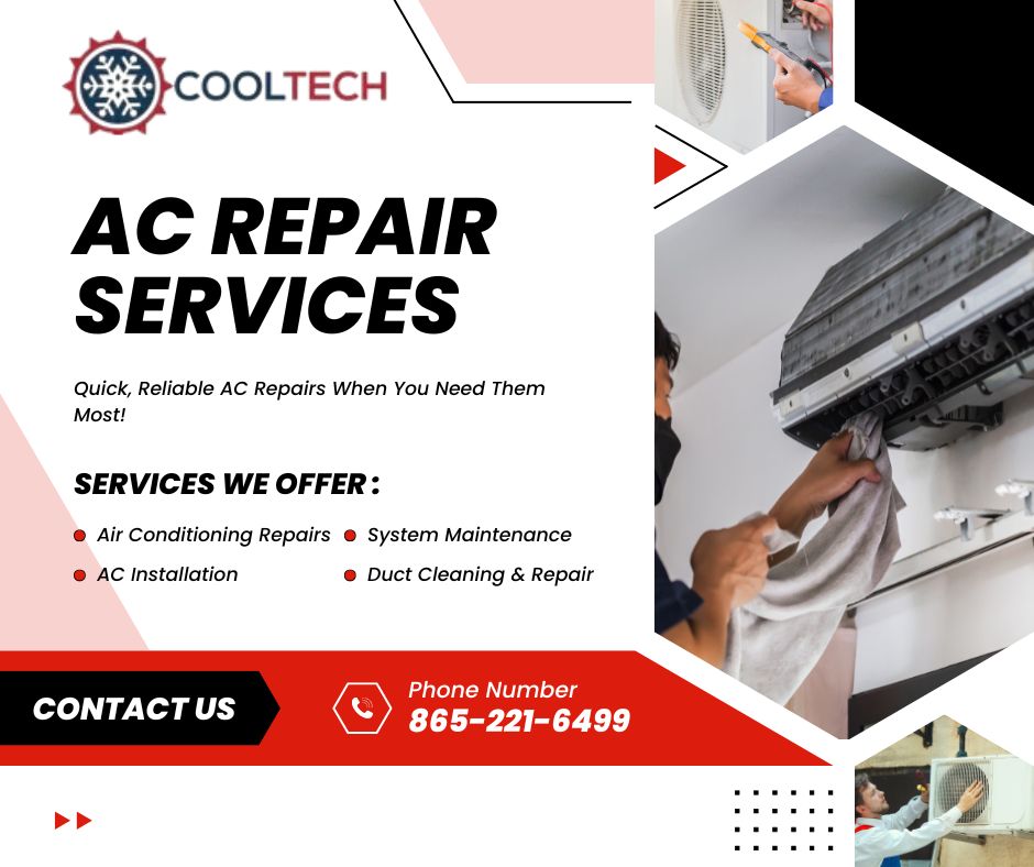 Cooltec70788195's tweet photo. Is your AC making strange noises or not cooling like it used to? Don’t sweat it—Cool Tech is right around the corner! Your go-to experts for fast AC repair near you in Knoxville.
Call us today or visit: https://t.co/g8GYZUgopw
#ACRepairNearMe #KnoxvilleCooling #CoolTechKnoxville https://t.co/WQR78ASYD1