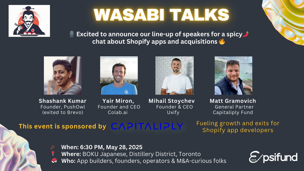 Image for Shopify Apps & Acquisitions event