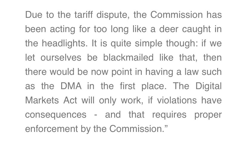 MEP ⁦<a href="/MarkusFerber/">Markus Ferber</a>⁩ on #DMA fines