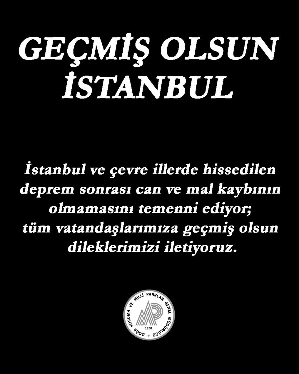 Geçmiş olsun #İstanbul