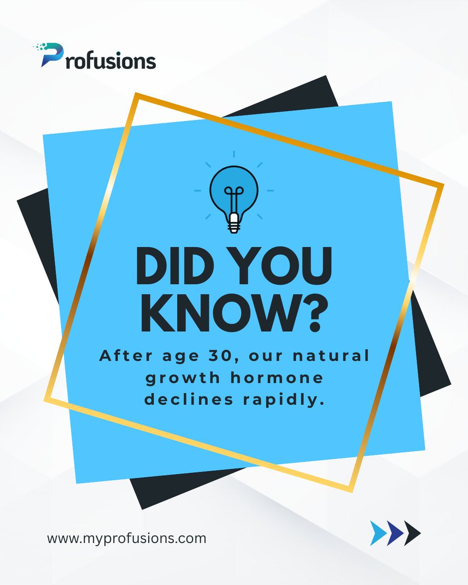 MyProfusions's tweet photo. IGF-1 Levels Drop After 30—Here’s Why That Matters (Especially in Your 30s &amp; 40s!) 
#SermorelinTherapy #MensHealthUSA #WomensHealthUSA #PeptideTherapy #HormoneHealth #IGF1 #Over30Wellness #MuscleRecovery #NaturalAntiAging #EnergyBoost #USAHealth #TelehealthUSA https://t.co/KJk8102OYD