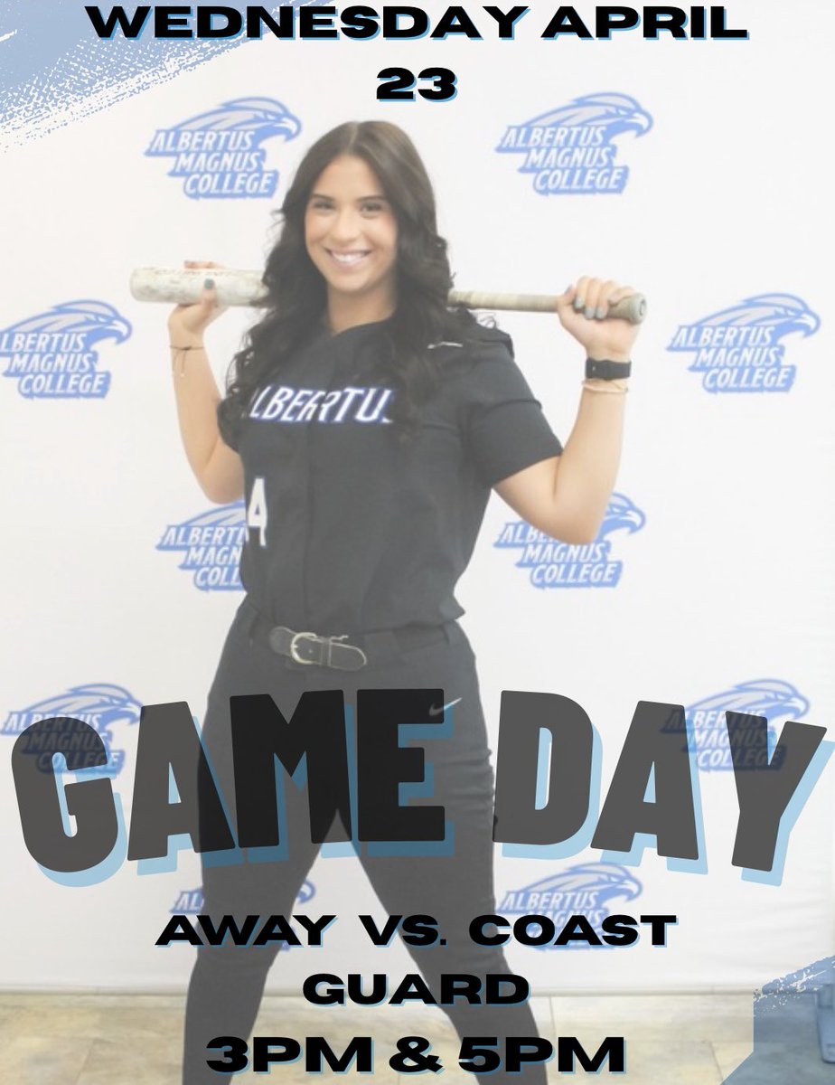 Albertus Magnus College Softball (@amc_sb) on Twitter photo We travel to the Coast Guard Academy 🇺🇸 for a non conference doubleheader! #FearlessFalcons <a href="/Albertus_Sports/">Albertus Magnus College Falcons</a> <a href="/CoachLouAMC_SB/">Lou Bunosso</a> We travel to the Coast Guard Academy 🇺🇸 for a non conference doubleheader! #FearlessFalcons <a href="/Albertus_Sports/">Albertus Magnus College Falcons</a> <a href="/CoachLouAMC_SB/">Lou Bunosso</a>