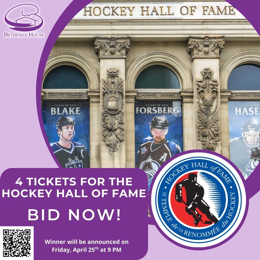 🏒 A huge THANK YOU to @thehockeyhalloffame for donating FOUR passes to one of Canada’s most iconic experiences!
Bid now using this link: loom.ly/RA0Msz8
Every bid supports survivors of gender-based violence💜
#HockeyHallOfFame #SupportSurvivors