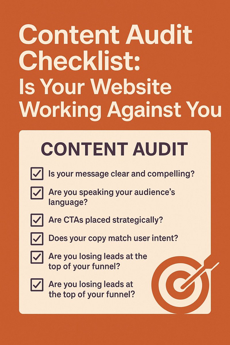 Is your website sabotaging your success?
Run through this Content Audit Checklist and find out.
First 3 to comment "Audit Me" get a FREE mini content audit from Nexa Digital Solutions. Let’s fix what’s costing you leads
#ContentAudit #WebsiteOptimization #MarketingTips