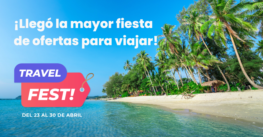 Llegó TRAVEL FEST! La mayor fiesta de ofertas para tu próximo viaje! Mirá acá las promos:
tinyurl.com/OfertasTravelF…