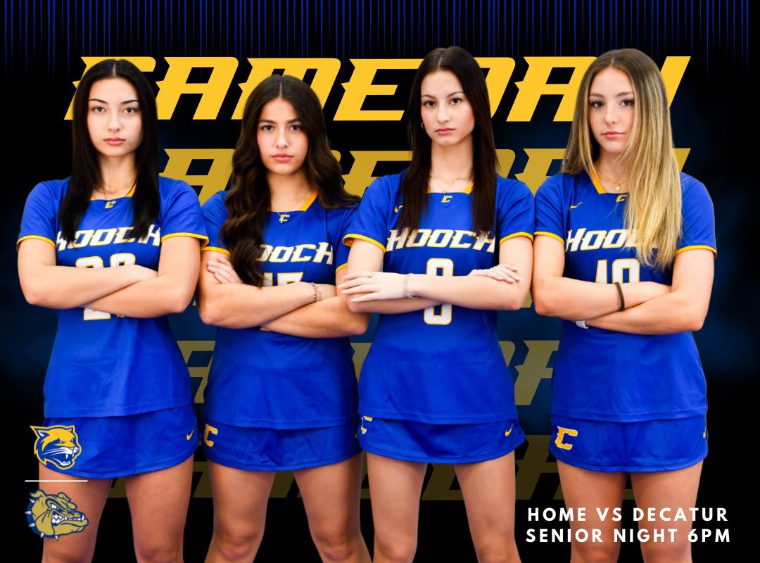 IT’S GAME DAY!! Our varsity girls lacrosse team is HOME today &amp; it’s SENIOR NIGHT! Come on out and support your four lacrosse seniors Cougars!! 🐾🥍

⏰ V 6pm
🆚 Decatur
📍 Chattahoochee
📣 Senior Night 5:45pm

GO HOOCH!