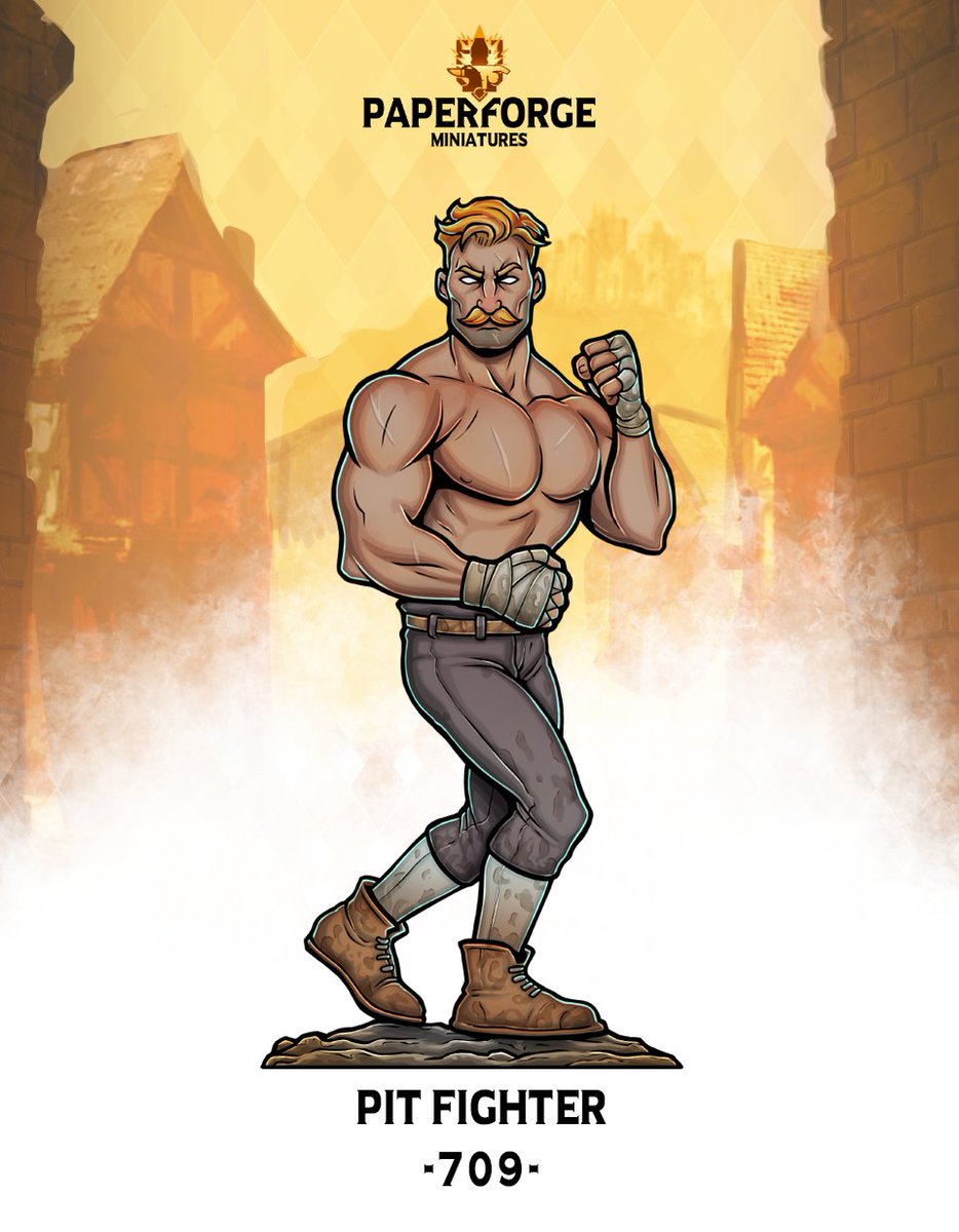 Another Pit Fighter has joined the challenge! You can get the Paper Mini and #VTT Tokens plus some extra Patreon goodies here: patreon.com/posts/709-pit-…
#dnd #ttrpg #rpg #dnd5e