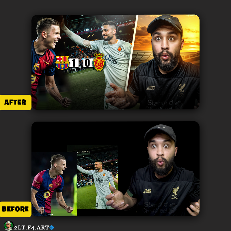 yahya_BJ1's tweet photo. Before / After 🔥

 What do you think? https://t.co/RMhL4hcFAX