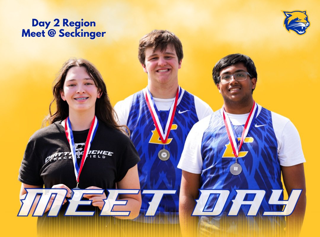 GOOD LUCK to our Track &amp; Field team as they head to Seckinger for day two of the region track meet! GO HOOCH! 🏃‍♂️🏃‍♀️🐾