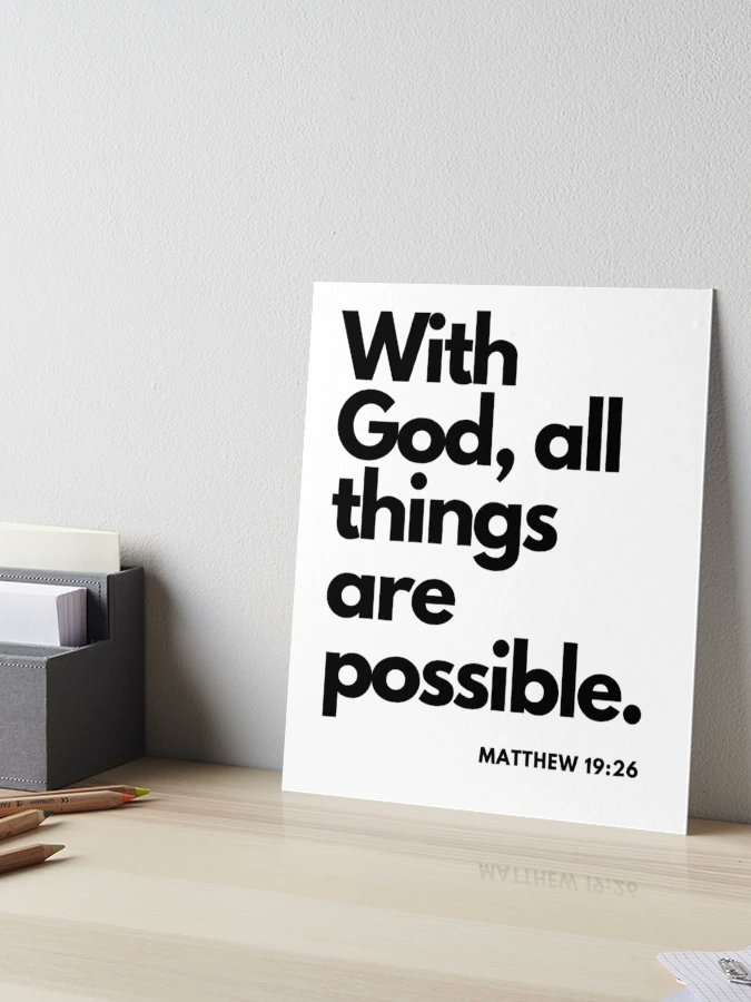Matthew 19:26