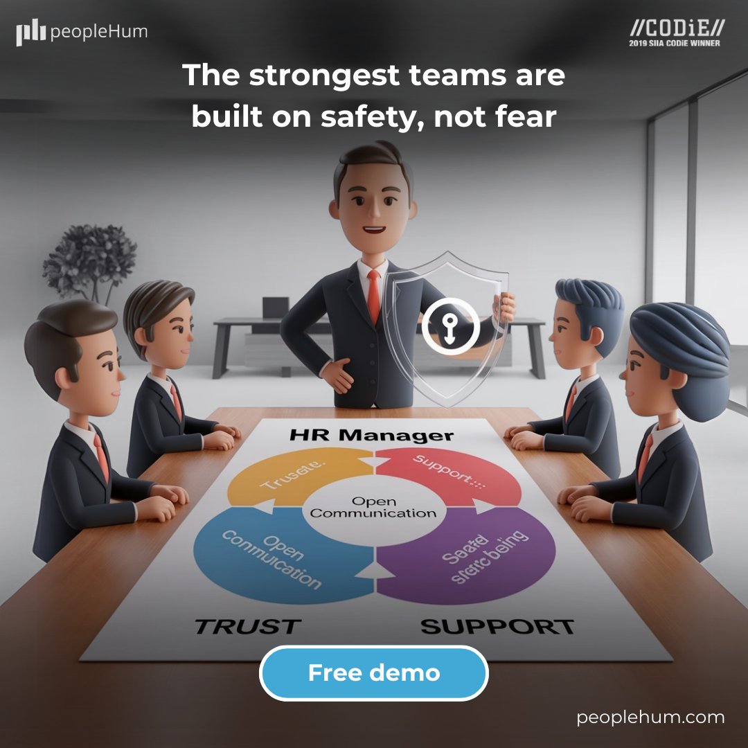 PeopleHum's tweet photo. Trust and support create high-performing teams, not intimidation.
📌 Book a free demo - https://t.co/WEeaE23WTO
With peopleHum, foster a culture where safety and trust drive success!
#HrSoftware #HrLeader #Thailand #Bangkok #PHIA https://t.co/4nCabRN12q