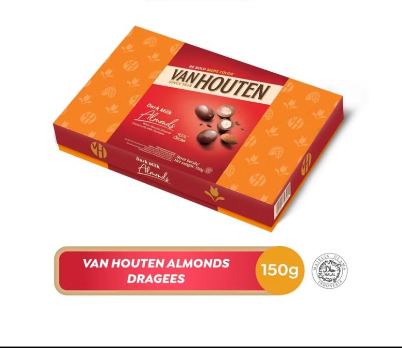 kezsthef's tweet photo. Guys, barang kali ada yang mau belii… coklat Van houten almond
150 gr Rp 100.000
280 gr Rp 125.000

Stock ga banyak, expired desember 2025

#zonajajan #zonauang https://t.co/3Iau8BLmFl