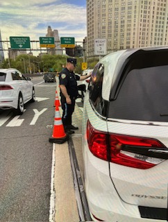 NYPDHighway's tweet photo. "Yesterday, members of Highway Patrol were seen assisting in a multi-agency operation targeting Ghost Plates. Numerous summonses were issued and vehicles towed for observed violations." https://t.co/aj1AhoWTnE