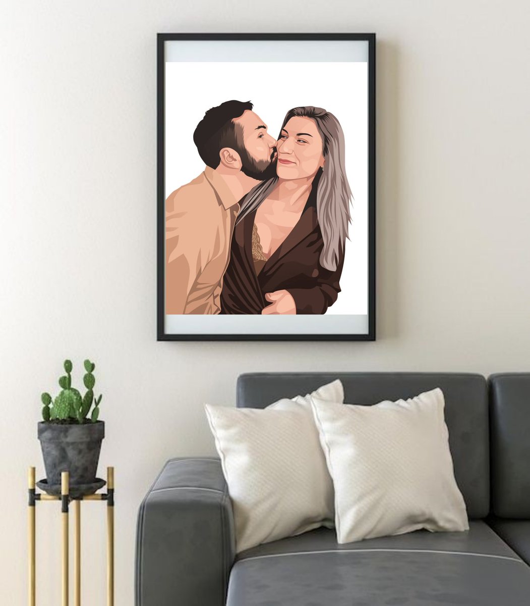AM230800's tweet photo. Bring your photos to life! 🎨 Order for $5/person. #VectorPortrait #CustomArt https://t.co/njF8M1pNiP