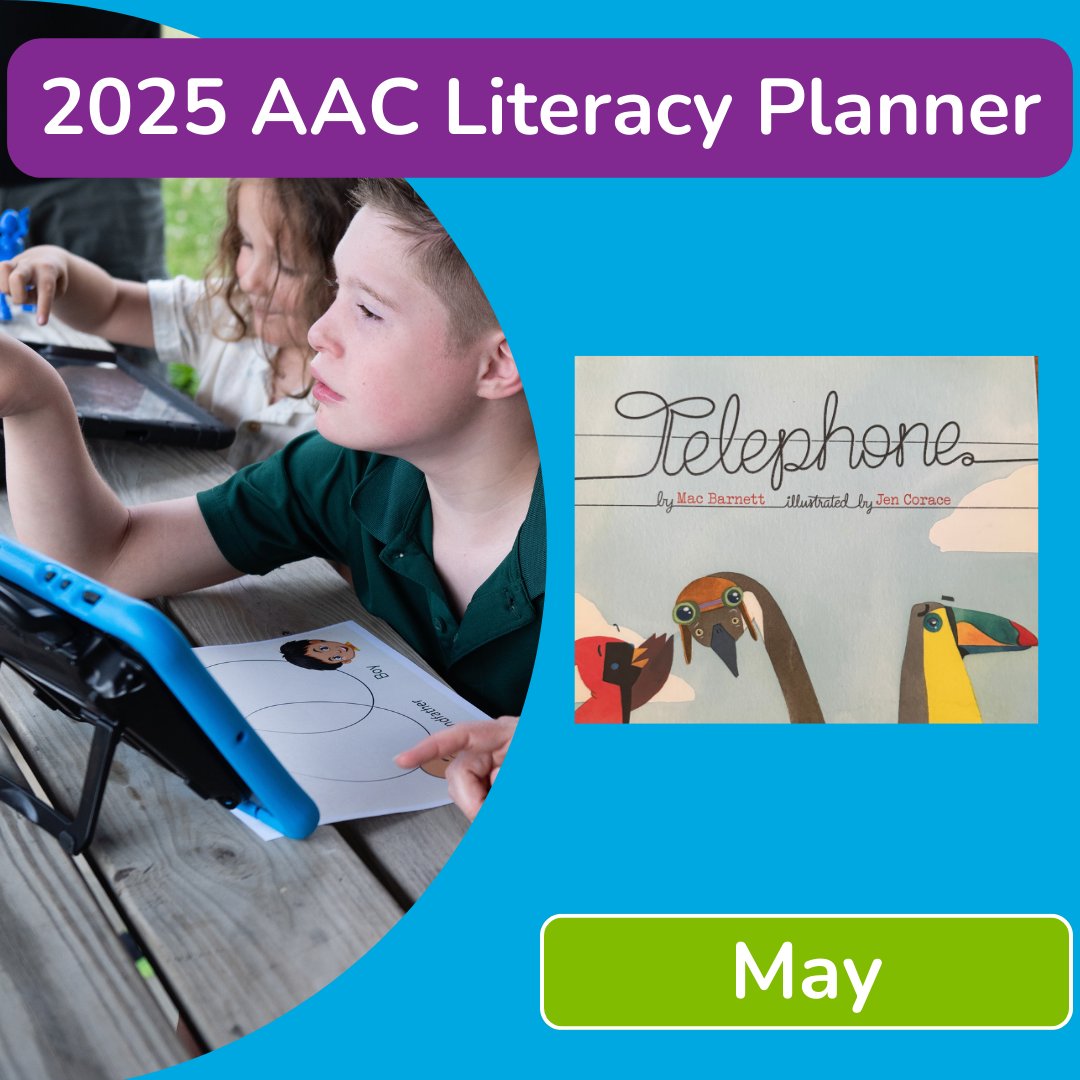 🎨✨ May’s AAC Literacy Adventure is here! This month, explore the story "Telephone" with our FREE AAC Literacy Planner—packed with games, crafts, sensory activities, and writing prompts!
🔗 Get your planner: liberator.co.uk/2025-literacy-…
#AACandLiteracy #FreeAACResources #GetCreative
