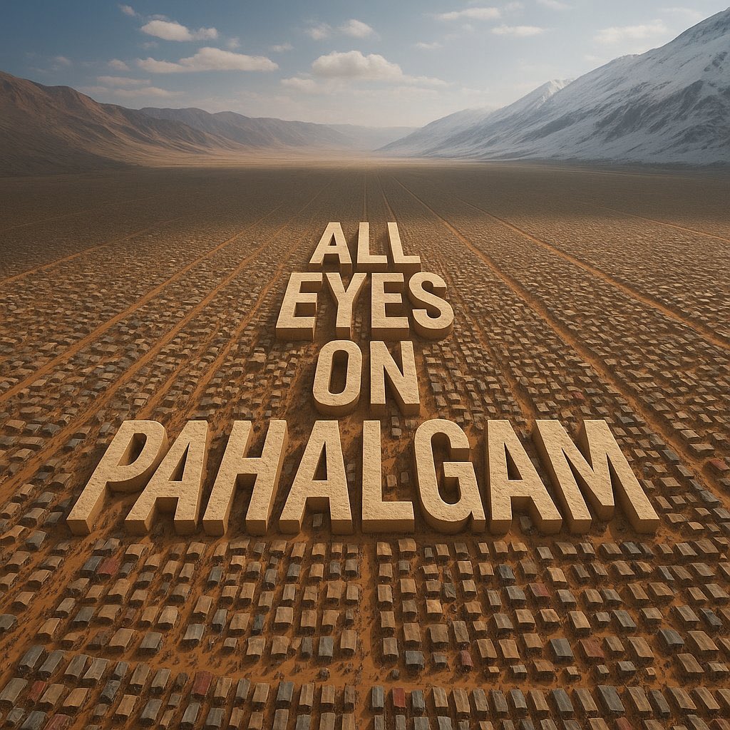 All eyes on Pahalgam 🇮🇳