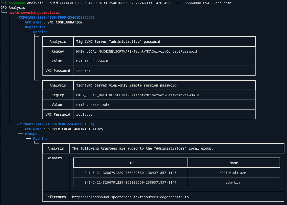 toffyrak's tweet image. I have just released my first tool : GPOHound 🚀
GPOHound is an offensive tool for dumping and analysing GPOs. It leverages BloodHound data and enriches it with insights extracted from the analysis.
🔗Check it out here: github.com/cogiceo/GPOHou…