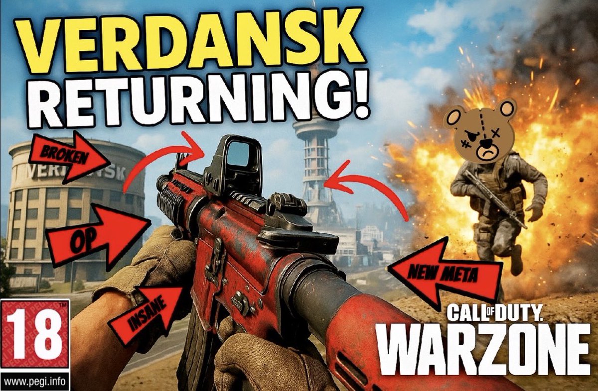 NEW META!!! WARZONE VERDANSK VICTORY.... youtube.com/live/E2u-kJKPh… via <a href="/YouTube/">YouTube</a>