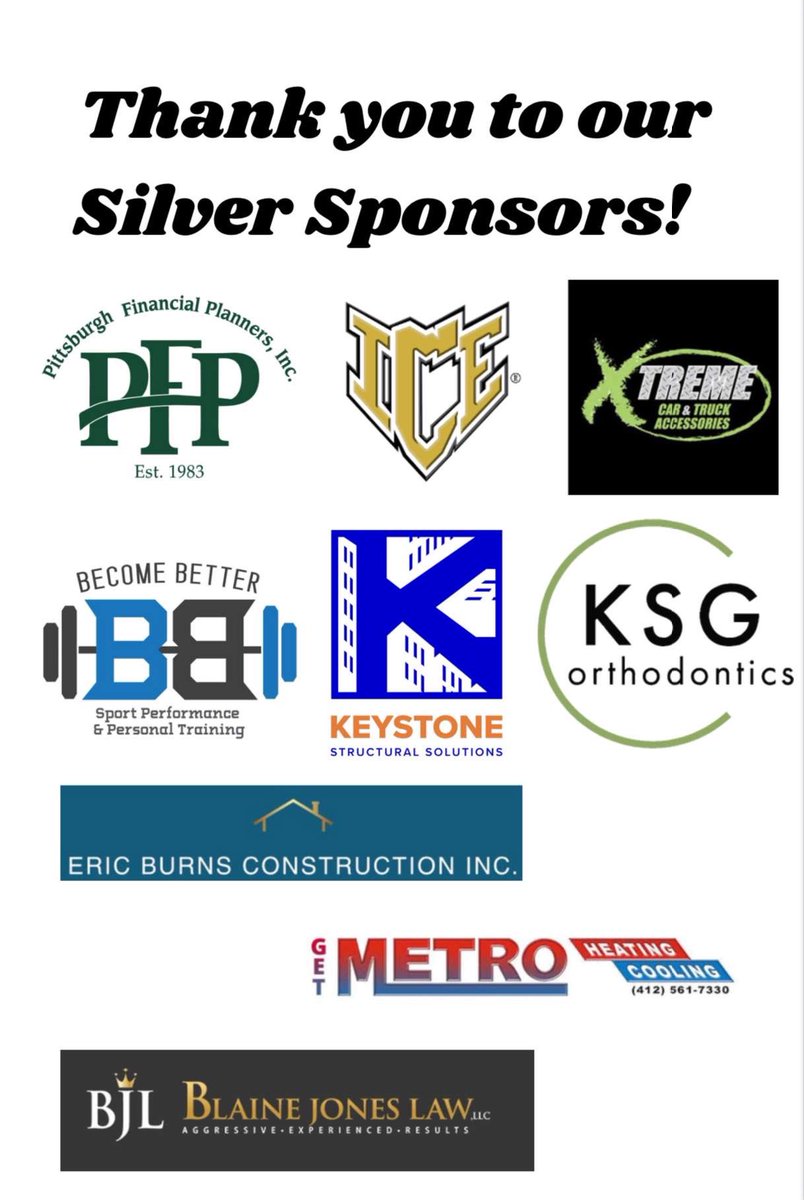 Thank you to our Silver Sponsors !