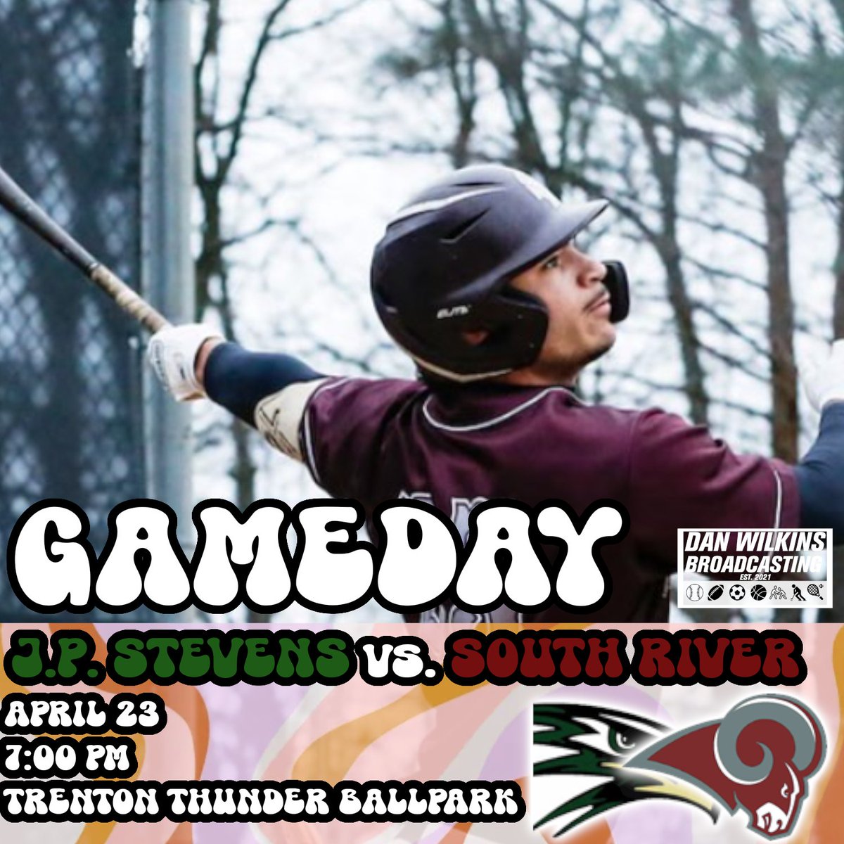 Dan Wilkins Broadcasting (@dwbroadcasting) on Twitter photo A double-gameday of unique proportions.
⚾️HADDON TWP. vs. GLOUCESTER
⏰11:00am
📺youtube.com/live/avzSqkjJy…
⚾️J.P. STEVENS vs. SOUTH RIVER
⏰7:00pm
📺youtube.com/live/eMingALJb…
📸856 Photography <a href="/856Photography/">856 Photography</a> (left)
#DWBroadcasting A double-gameday of unique proportions.
⚾️HADDON TWP. vs. GLOUCESTER
⏰11:00am
📺youtube.com/live/avzSqkjJy…
⚾️J.P. STEVENS vs. SOUTH RIVER
⏰7:00pm
📺youtube.com/live/eMingALJb…
📸856 Photography <a href="/856Photography/">856 Photography</a> (left)
#DWBroadcasting
