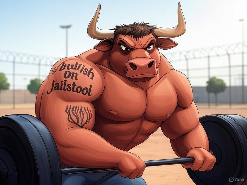 Staygrindin95's tweet photo. I’m always bullish on #jailstool &amp; #jailstoolarmy I believe in this community and the people behind it putting in the Time &amp; Work! I see the love other have and it matches mine so many like minded free speaking people it’s beautiful to see and be apart of. One day you will see 🫡 https://t.co/TZCIEBDz9s
