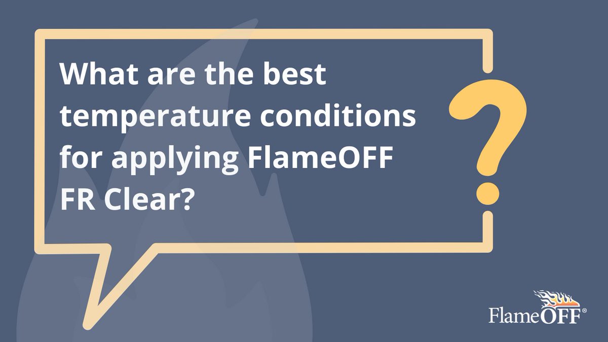 FlameOFFUS's tweet photo. Temperature matters for FR Clear! Apply at 50-90°F, keep drying temps under 160°F Test infrared heat first - may cause chalking
Surface prep is critical: ✅ Use untreated wood (6-8% moisture) ✅ Clean all surfaces thoroughly ✅ Test small areas first
#FlameOFFTips #FireProtection https://t.co/cpZUQyaAp7