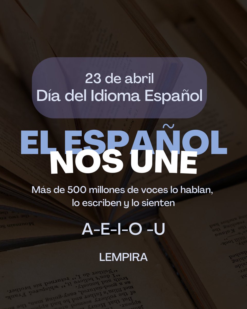 23 de Abril- Día Mundial del Idioma Español