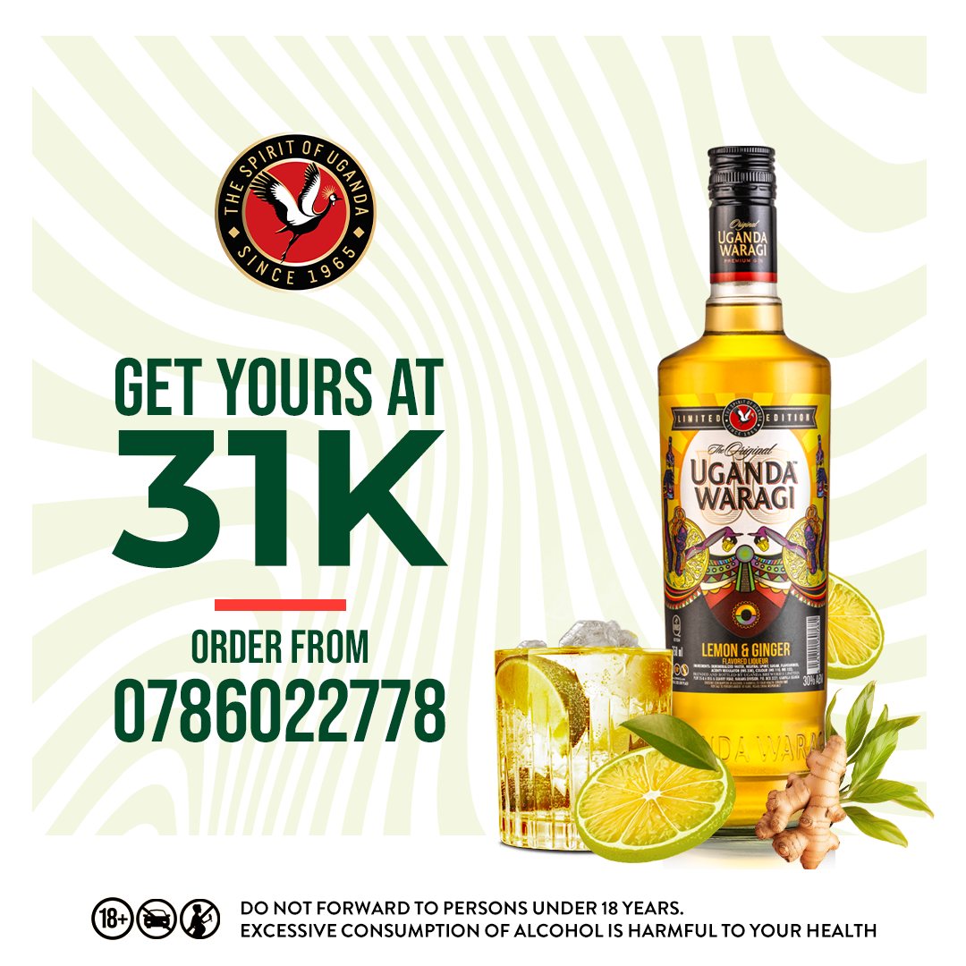 XfmUG's tweet photo. Have you had your taste of UG lemon and ginger? Place your order now. @UgandaWaragi @DenzelUG @XfmUG
#SoUGSoLimited #ThePerfectMix #Xzit https://t.co/DGMjnsc8Zw