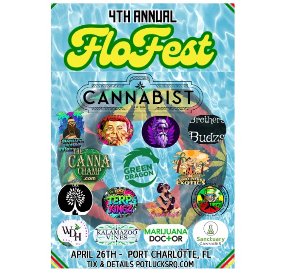 MarijuanaDocFL's tweet photo. 🌿 Exciting News! 🌿 Marijuana Doctor will be at the 4th Annual FloFest in Port Charlotte, FL on April 26th! Stop by our booth to learn more about medical cannabis and how we can help you. Don’t miss this amazing event! 🎉 #FloFest @MarijuanaDocFL @marijuanadocflo  Details: https://t.co/zgQVNPyiOU