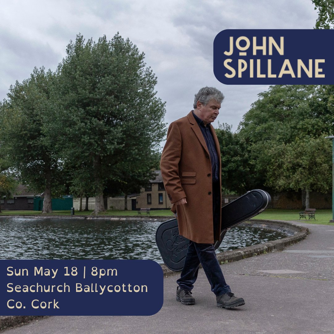 Two weeks to go! I am delighted to be playing at Sea Church, Ballycotton Co. Cork on Sunday 18th of May. Doors 8pm, show at 8:30pm. There are still some tickets left, grab yours here while you can: seachurch.ie/event/john-spi…

#JohnSpillane #irishmusic #folkmusic
